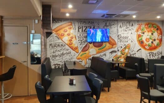 Pizzeria & Grill i T-banestation