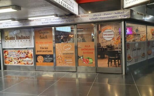 Pizzeria & Grill i T-banestation