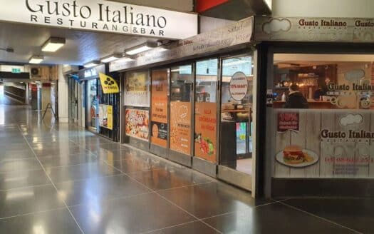 Pizzeria & Grill i T-banestation