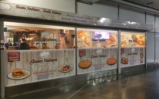 Pizzeria & Grill i T-banestation