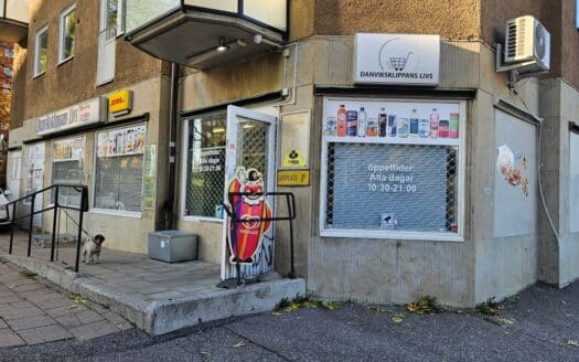 Närbutik med paketservice & Låg hyra Södermalm