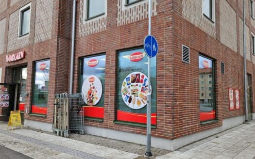 Nyöppnad och välsorterad livsmedelsbutik i Uppsala