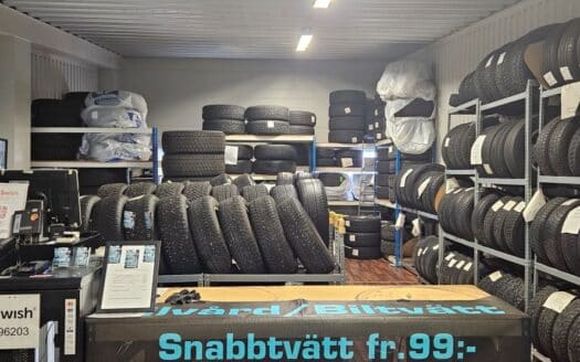 Biltvätt & Däckservice med Däckhotell