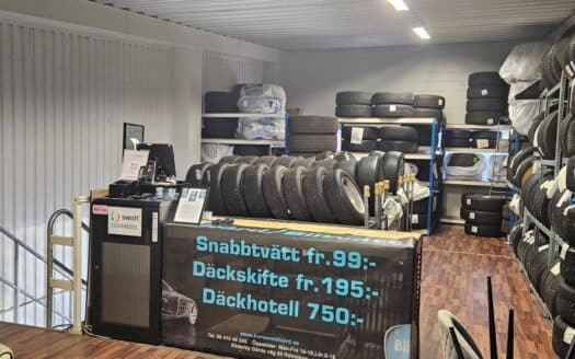 Biltvätt & Däckservice med Däckhotell