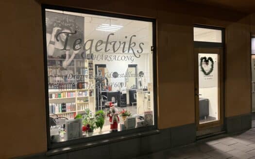 Salong på bra läge Södermalm