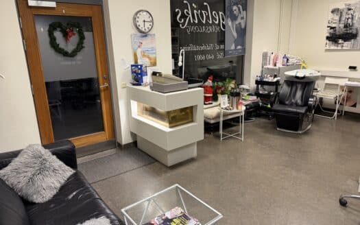 Salong på bra läge Södermalm