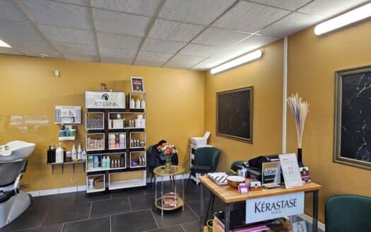 Frisörsalong i centrala Sundbyberg