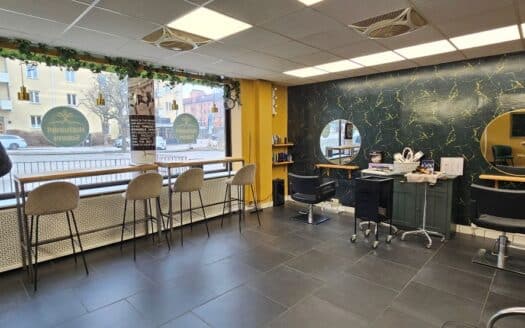 Frisörsalong i centrala Sundbyberg