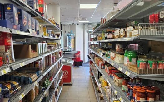 Livsmedelsbutik på Södermalm