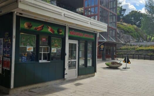 Fristående Grillkiosk Rågsved T-banestation