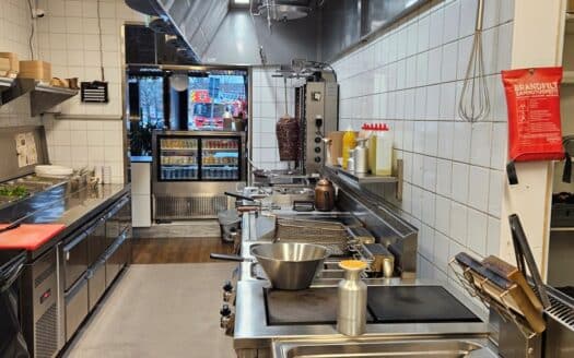 Modern grillrestaurang med toppläge i attraktiv norrförort