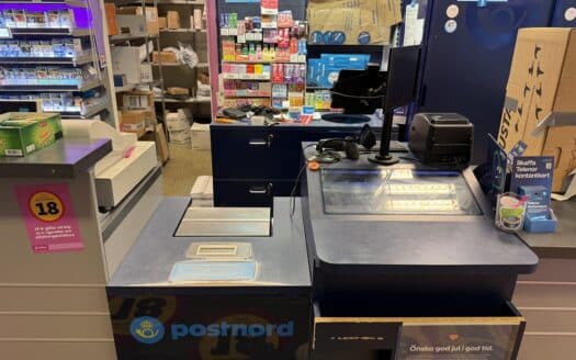 Servicebutik spel/paketombud Trångsund C.